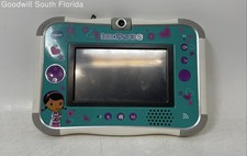 VTech InnoTab 3S Model 1588 Green White Educational Tablet w/ Game Untested