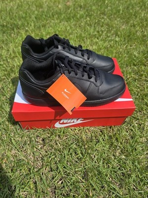 Size 10 - Nike Ebernon Low Triple Black