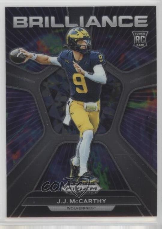 2024 Panini Prizm Draft Picks Brilliance JJ McCarthy #BR-JJM 1oa8