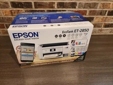 New Epson EcoTank ET-2850 Wireless Color All-in-One Printer display