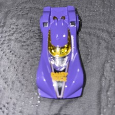 2009 Purple Mattel Scoopa Di Fuego Daisy Duck Hot Wheels Disney Toy Diecast