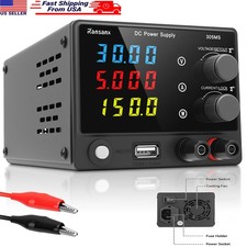 DC Adjustable 0-30V 5A Lab Power Supply Variable Bench Switching High Precision