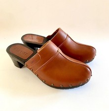 Esprit ♥️ Clogs Gr. 40 (wie 39) Cognac braun Leder