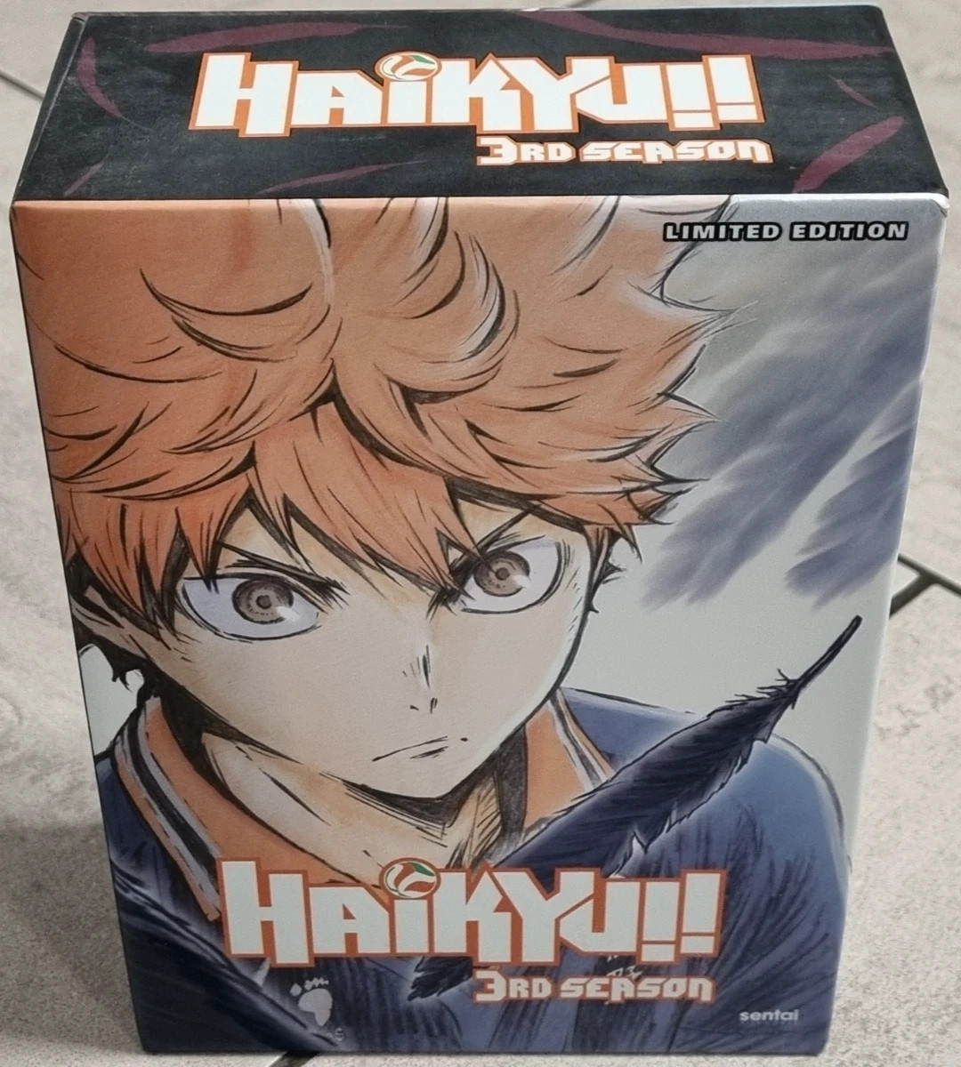 Haikyu!! 3rd Season 3 Premium Limited Edition Blu-Ray & DVD Box Set In VGC