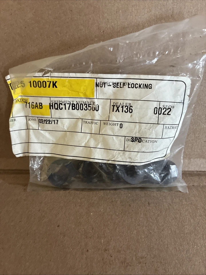 OEM NEW 2006-20 Kia Forte Optima Sorento Outer Tie Rod LockNut 1022510007K 1 Nut - Image 3 of 4