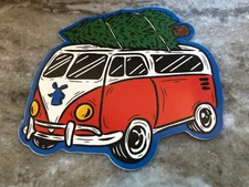 Dutch Bros VW Minibus Christmas Tree 12/3/2025 Sticker Drop