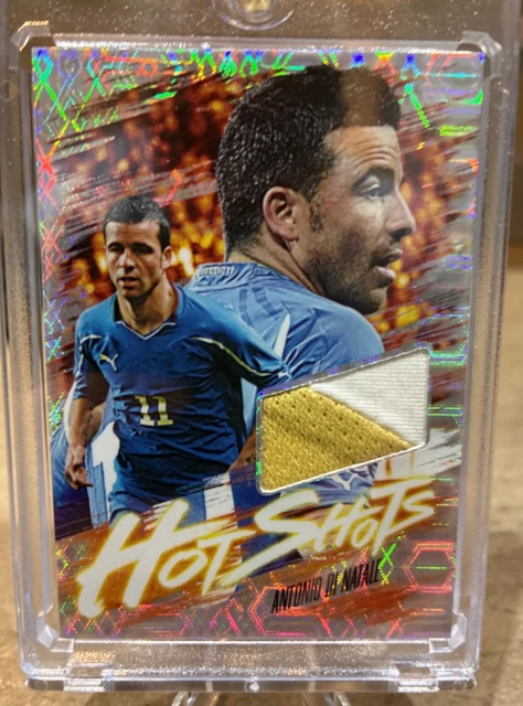 Ultra-Rare Futera Antonio Di Natale Match-Worn Jersey Card - 1/1