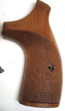 Vintage Smith Wesson Sw K Frame R.b. Herretts Checkered Walnut Oem Grips Mint