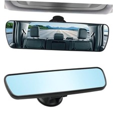 Anti Glare Rear View Mirror with Adjustable Suction Anti Glare Suction Cup 