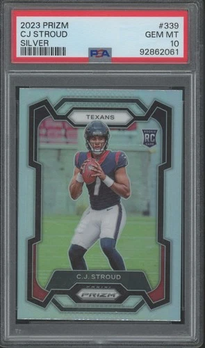 2023 Panini Select Silver #339 C.J. Stroud RC Rookie Gem Mint PSA 10