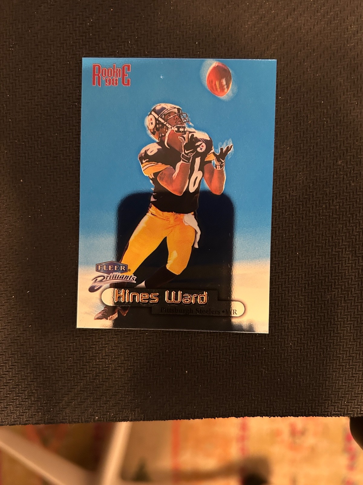 Hines Ward Fleer Brilliants #103 Blue