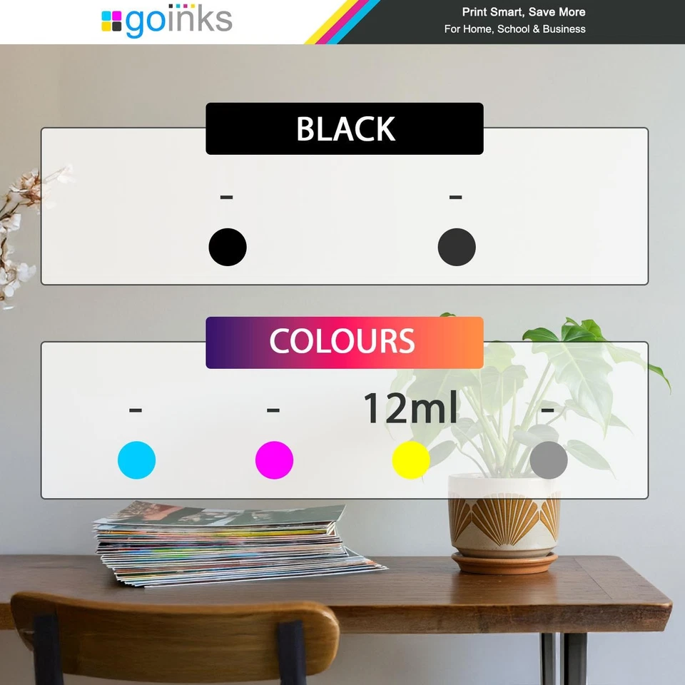 4 gelbe Drucker-Tintenpatrone für Canon PIXMA iP7200 iX6850 MG5650 MG6650 MX725 - Bild 3 von 4