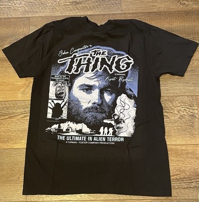 The THING 1982 -  Horror Movie Rare Promo Graphic Tee Shirt Mens Medium