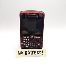 BlackBerry Curve 8310 Vintage Messaging Phone AT T - Red - UNTESTED 2829