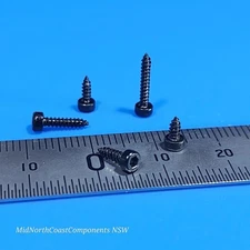 M2 x 12mm Hex Socket Cap Head Self Tapping Audio Screws 8.8 Allen Key 1.5