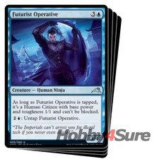 Futurist Operative X4 M/NM Magic: The Gathering MTG Kamigawa: Neon Dynasty