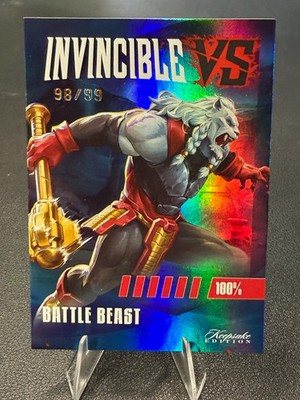 2026 Invincible #17 Battle Beast Health-Bar Parallel 98/99