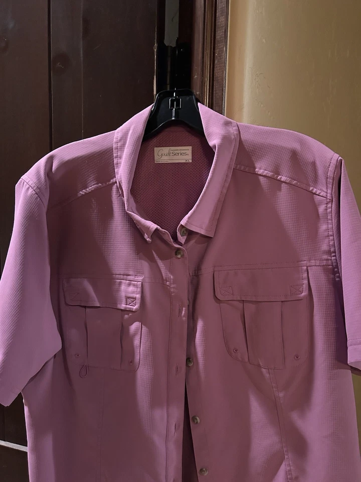 Camisa Gander Mountain Guide Series para mujer al aire libre color rosa - XL Foto 2 de 4