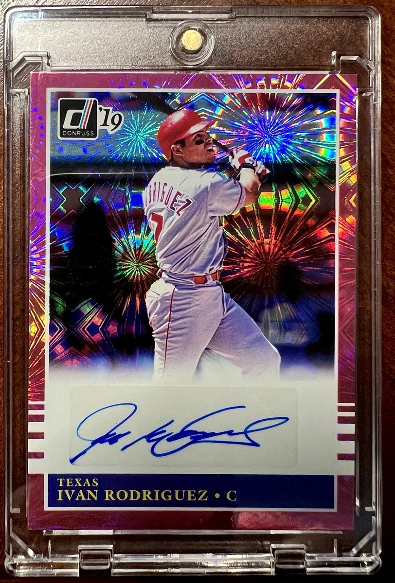 Major Leagues (MLB) Panini Ivan Rodriguez Baseball Sports Trading 