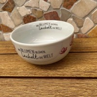 SchäLchen Blumen MüSli Bowl 400Ml FrüHstüCk Schale Porzellan Quark Joghurt Obst