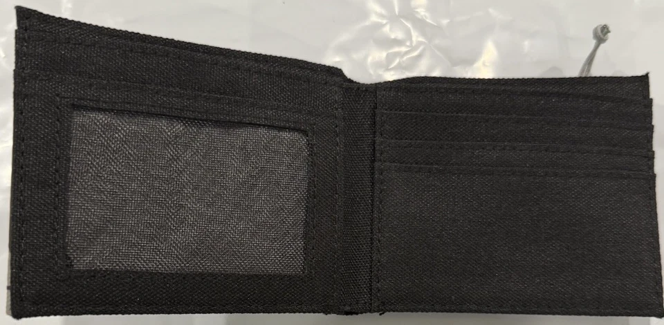 Batman DC superhero Wallet Bifold Gray Black Bioworld NEW Credit Card Holder - Image 3 of 4