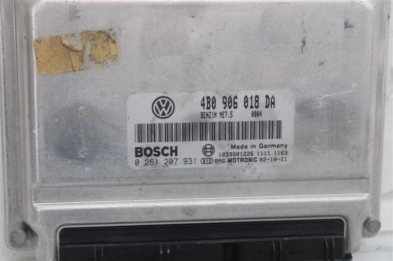 Used Engine Control Module (ECM) fits: 2003 Volkswagen Passat Electronic Control Foto 3 de 4