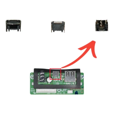 Haut-Parleur Bluetooth JBL Charge 3 Câble Micro USB Port De Charge Pièce - Photo 1/2