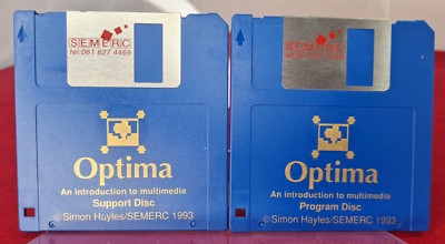 Gebraucht SEMERC Optima Multimedia Software für Acorn Risc OS Simon Hayles 1993
