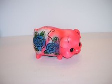 Vintage Pink Pig 1970's Piggy Bank Japan