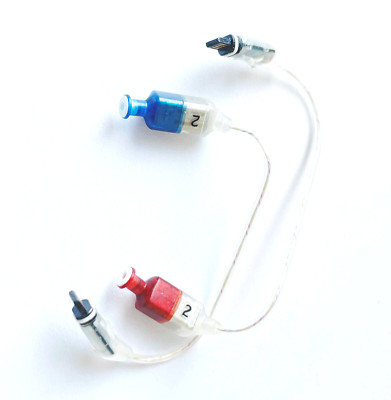 Used, Pair of Oticon Speaker Units  for Intent Hearing aids, C4  -  Size 2, 85dB