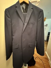 Men  s Black Kenneth Cole 2 Pc Suit