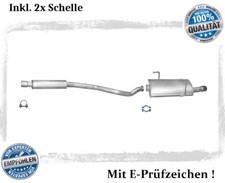 Auspuffanlage für Peugeot 206 CC 2.0 16V Cabrio Bj.00-07 Auspuff Schelle