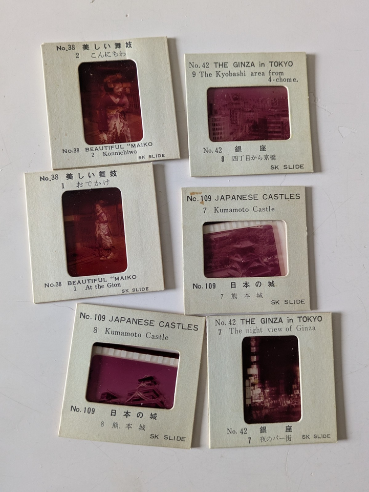 Box of 40 Color Slides Expo 67 Montreal Canada in original box Made in ...