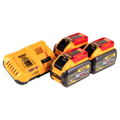  DeWalt DCB 118 X3 FlexVolt 54 V / 18 V Starter Set + 3x Akku 9,0 Ah
