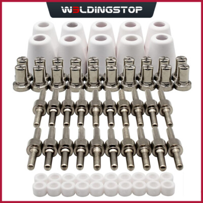 70pcs Plasma Extended Electrode Tip Kit for PT-31 LGK-40 CUT40 CUT50 CT312 Torch