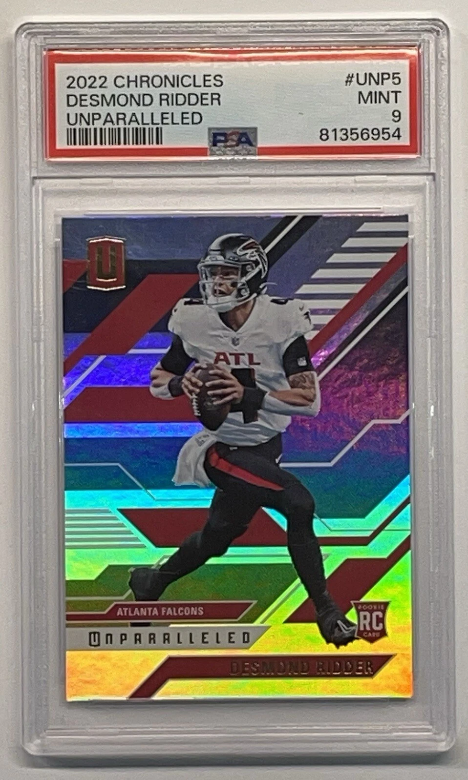 Desmond Ridder Panini Chronicles Unparalleled #UNP5 Base