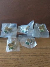 LOT OF 5 CLYDESDALE HORSE HAT/JACKET PINS