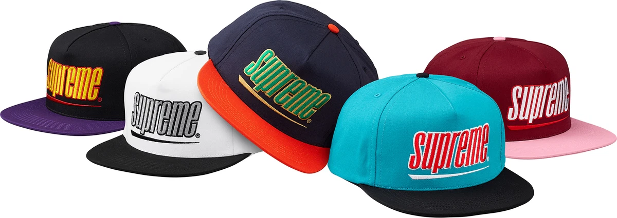 Supreme Underline 5 Panel Cap White OS S S 18 eBay