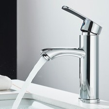 Wasserhahn Bad Waschtischarmatur WC Armatur Waschbecken Einhebel-Mischbatterie