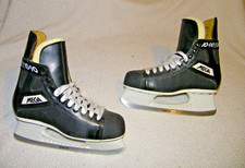 VINTAGE NEW OLD STOCK MICRON MEGA 10-90 ICE HOCKEY SKATES MEN'S SIZE 7-3/4 E