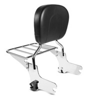 Sissy Bar Mit GepäCkträGer Abnehmbar S1 FüR Harley Davidson Road King Classic 98
