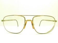 LUXOTTICA HECTOR GUNPOWDERGEP AVIATOR Eyeglasses FRAMES 54-135 TV6 51220