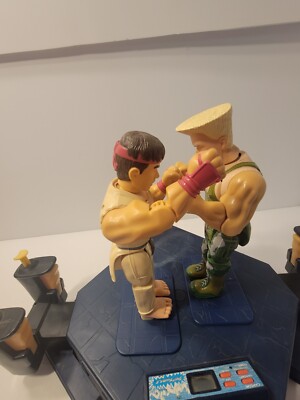 ryu guile street fighter rock em sock em