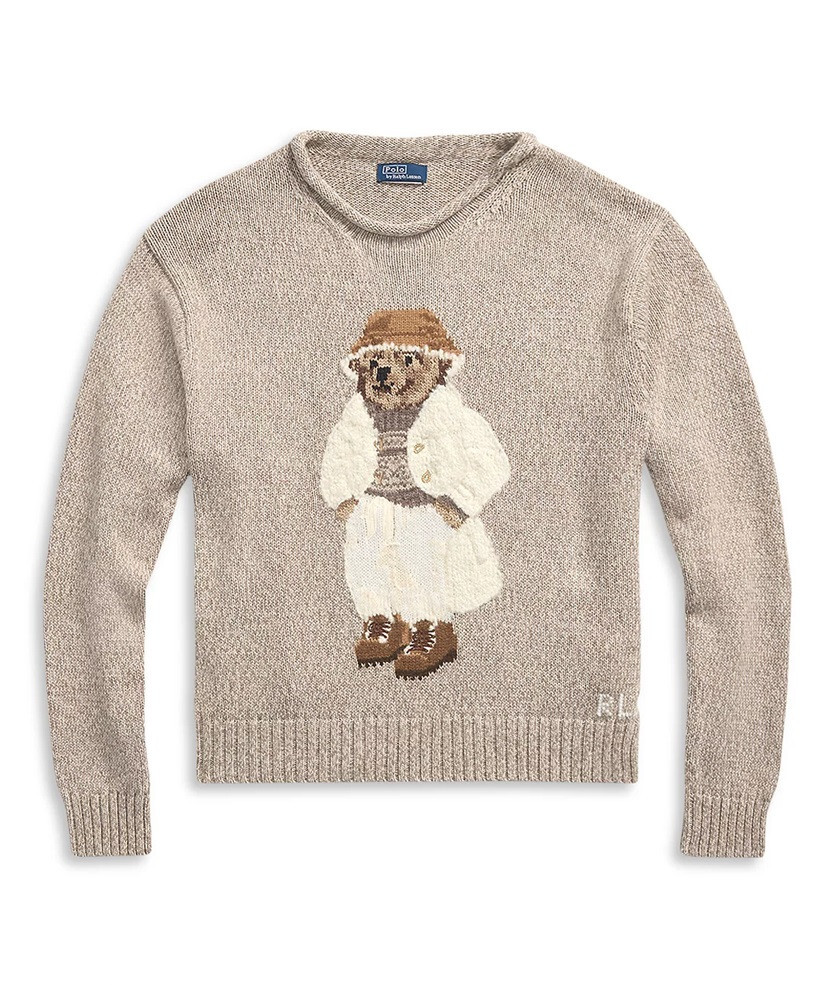Polo Ralph Lauren Women's Polo Bear Roll Neck Sweater Small