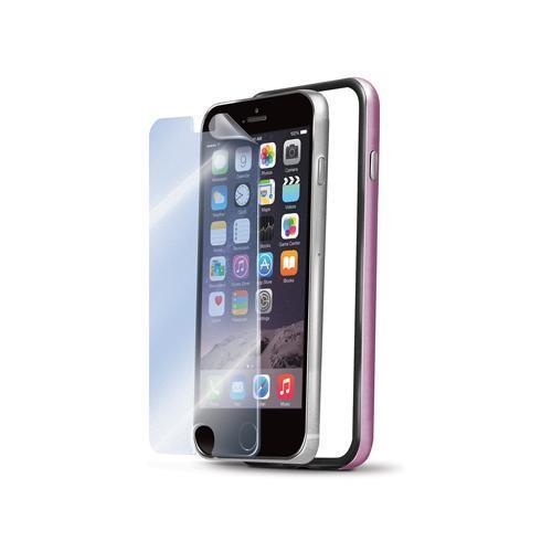CELLY BUMPERIPH6PPK BUMPER CON CORNICE EFFETTO METALLO COMPATIBILE IPHONE 6 PLUS