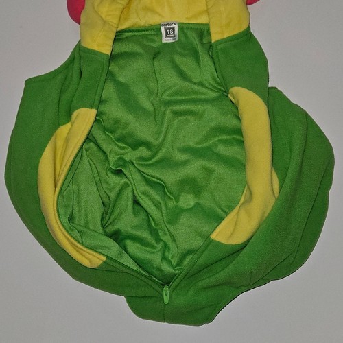 Carter's Flower Halloween Costume Baby Girl 18 Months 1-Piece Fleece Hooded - Picture 5 of 7