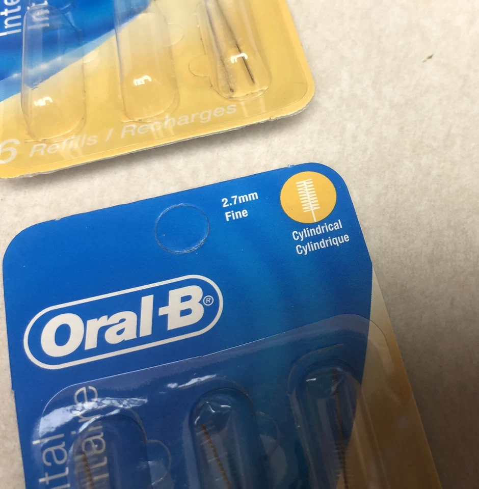 36 recambios interdentales Oral B cepillos cilíndricos 2,7 mm finos nuevos Foto 2 de 4