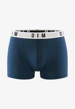 DIM Cotton Blend Boxer Trunk Blue Size XL French Brand Men's Underwear