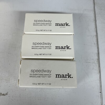 3pc Mark Avon Speedway Do Everything Makeup  Skin 7