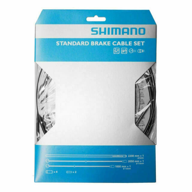 Shimano MTB Brake Cable Set - Black (Y80098022)
